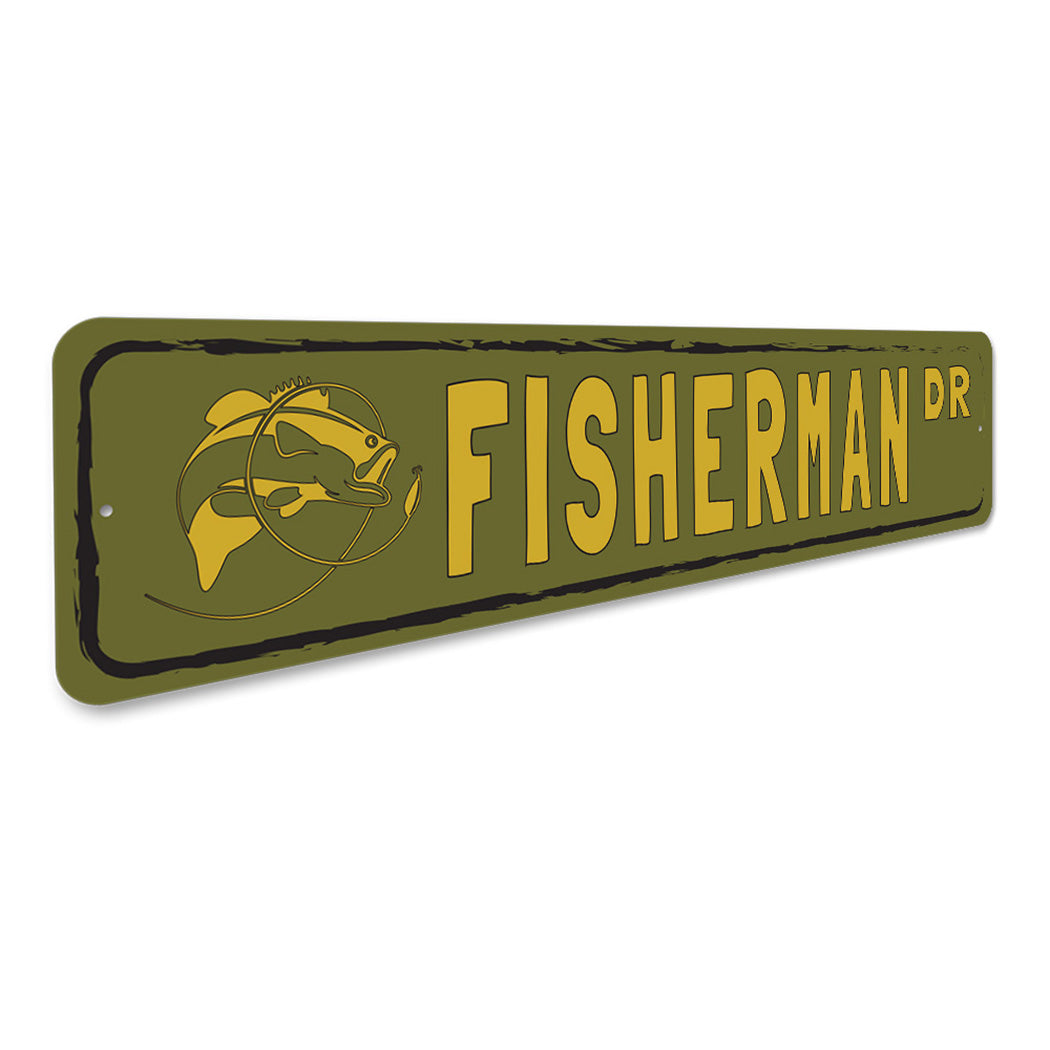 Fisherman Street Sign