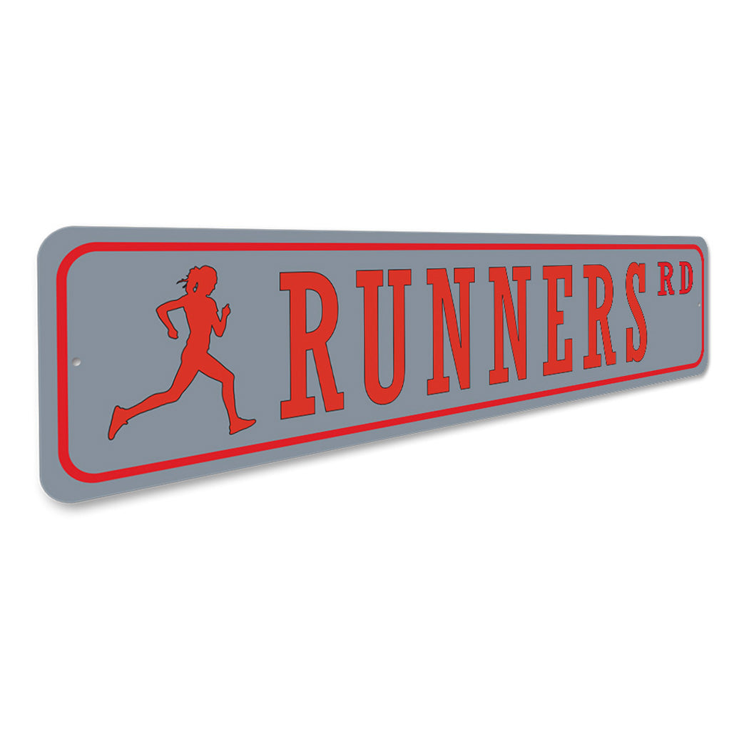 Runners Street Sign