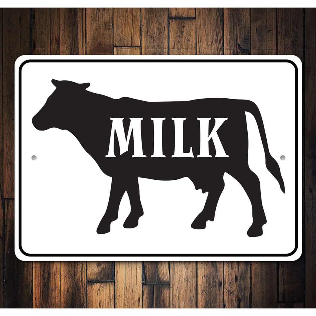 Milk Sign – Lizton Sign Shop Wholesale