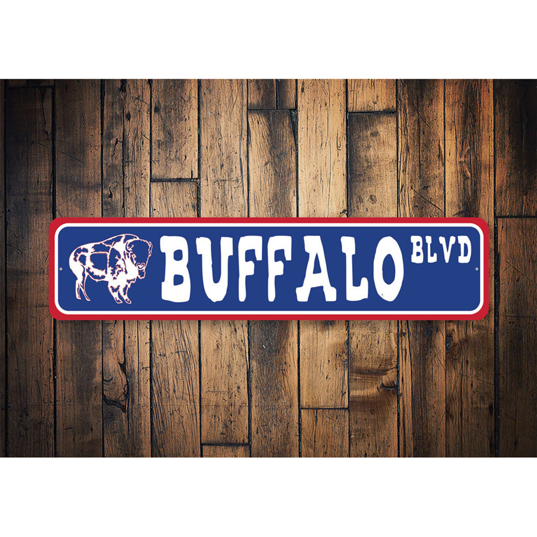 Buffalo Street Sign