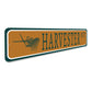 Harvester Street Sign