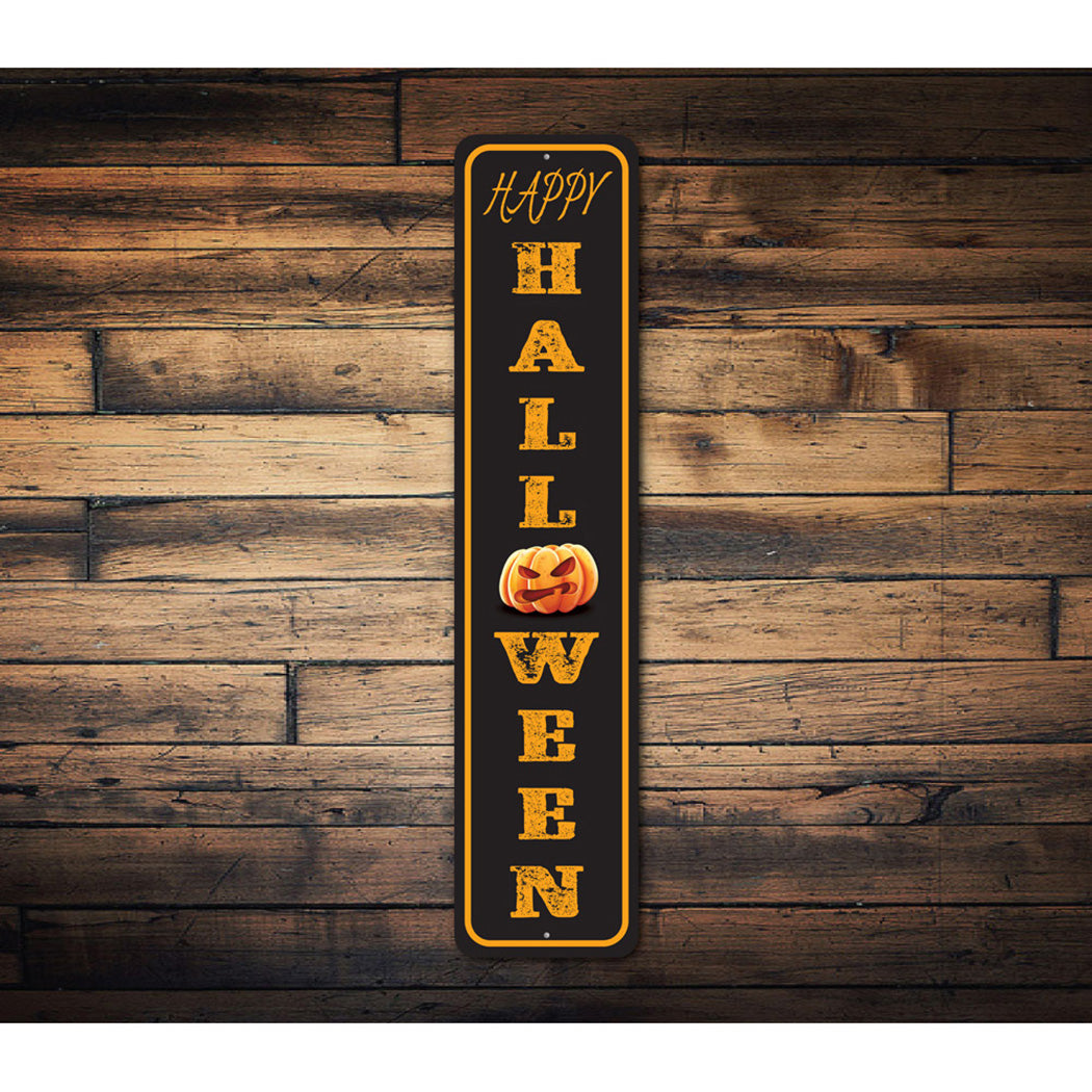 Halloween Pumpkin Sign