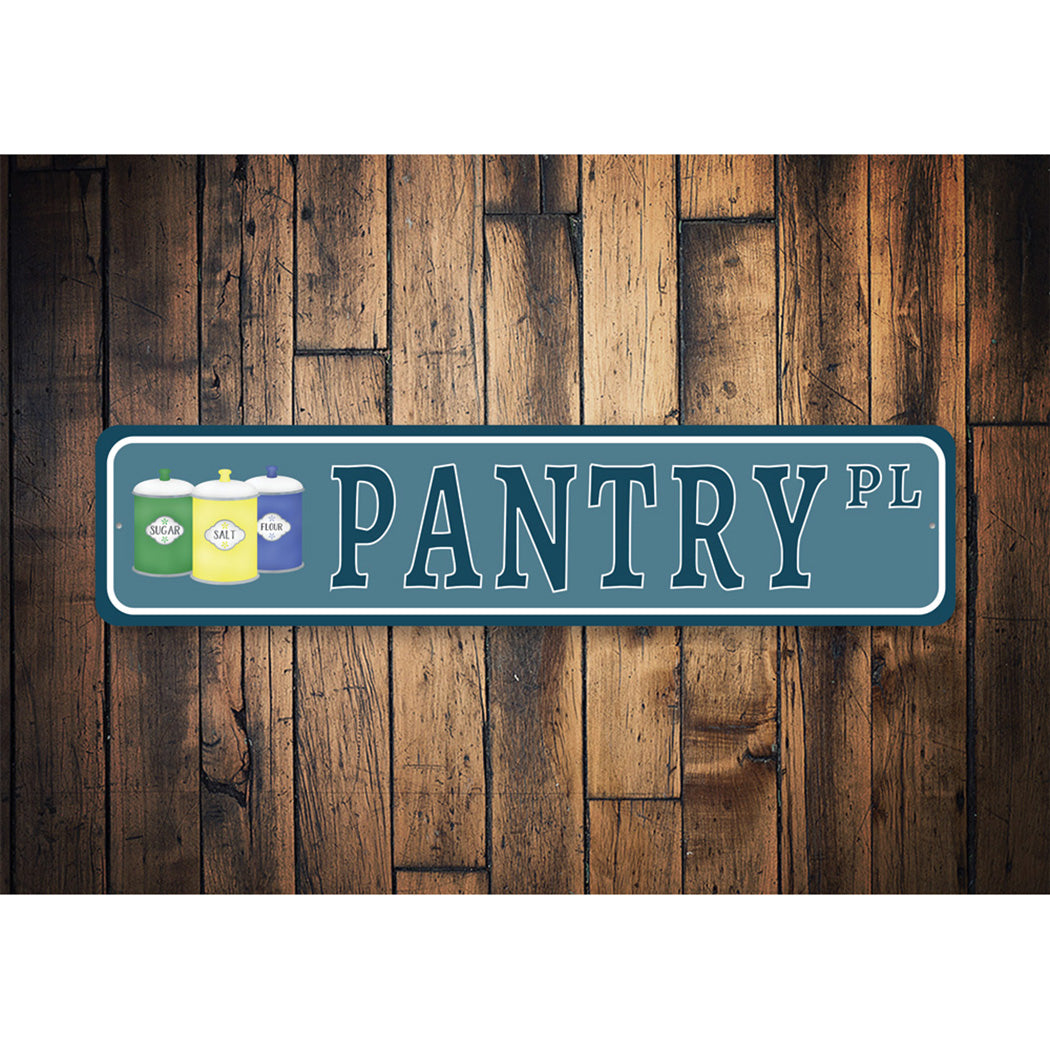 Pantry Street Sign