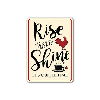 Rise and Shine Farm Sign