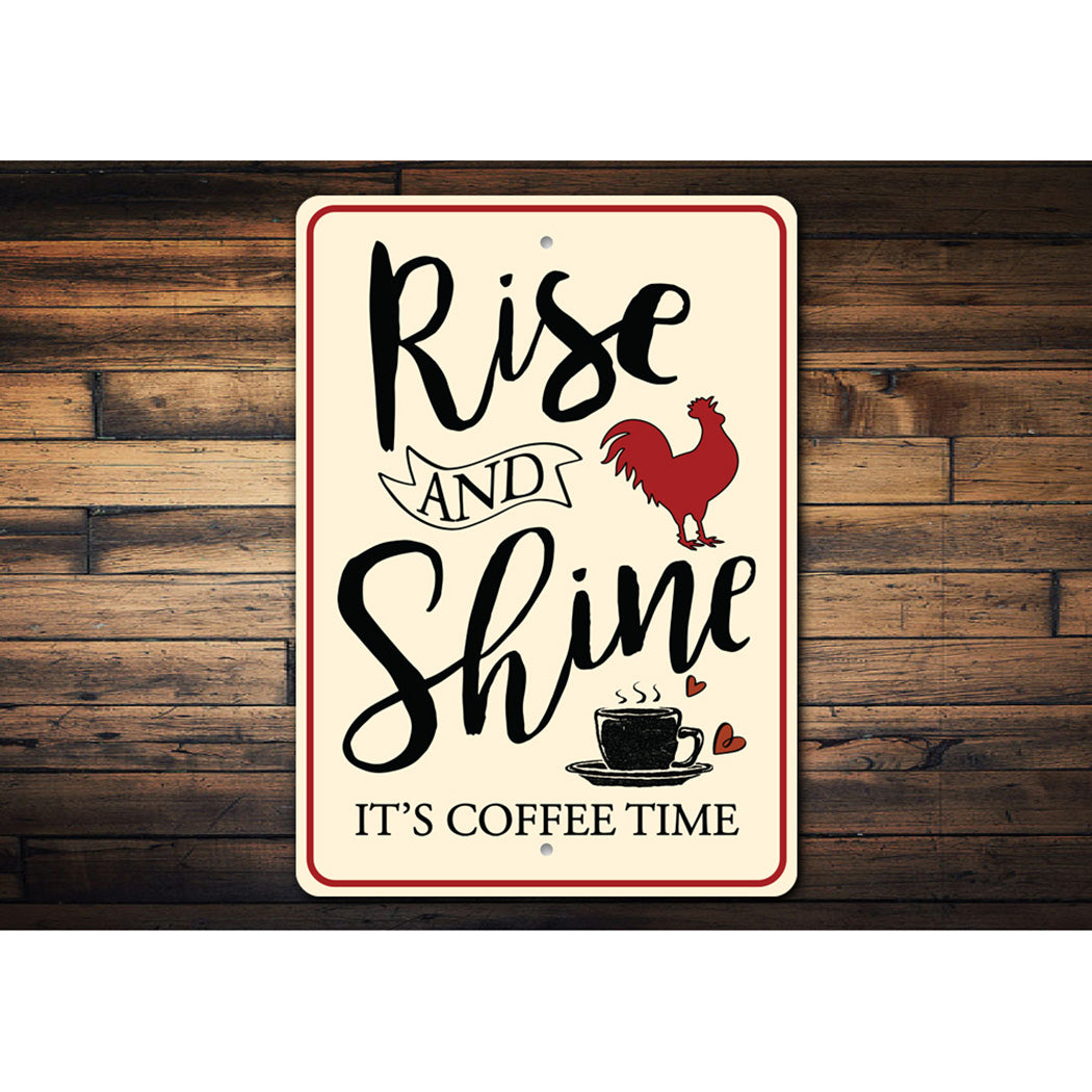 Rise and Shine Farm Sign