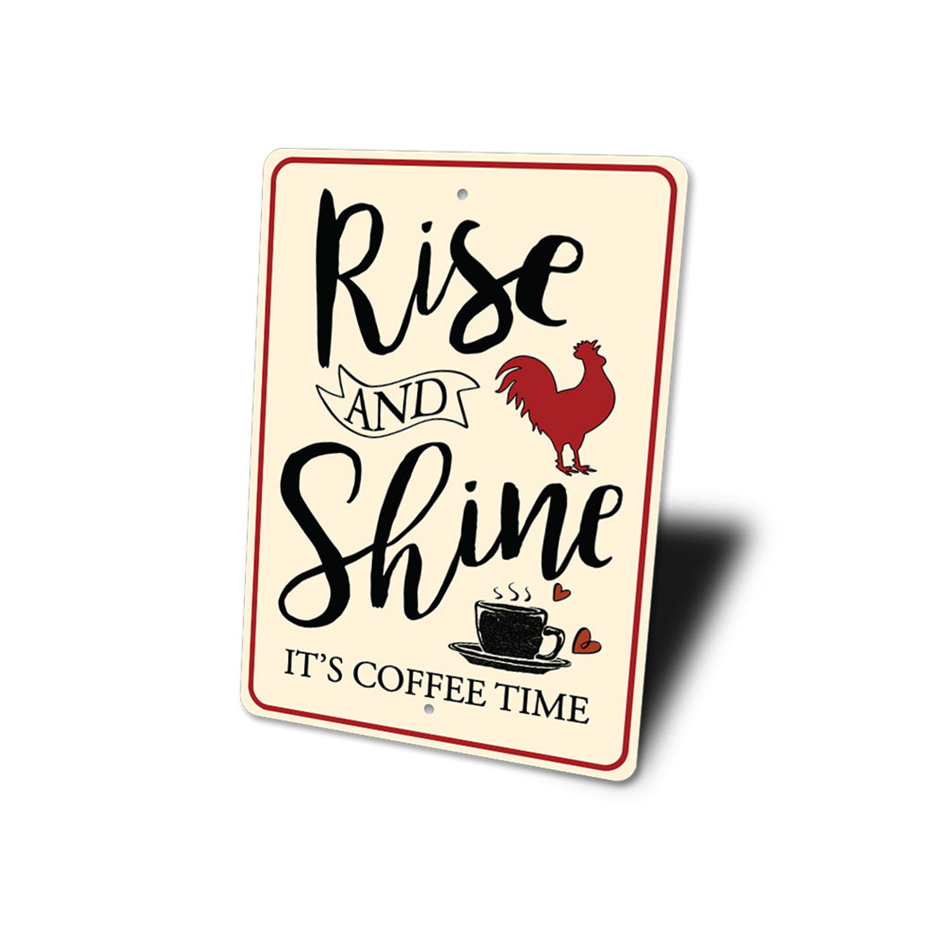 Rise and Shine Farm Sign