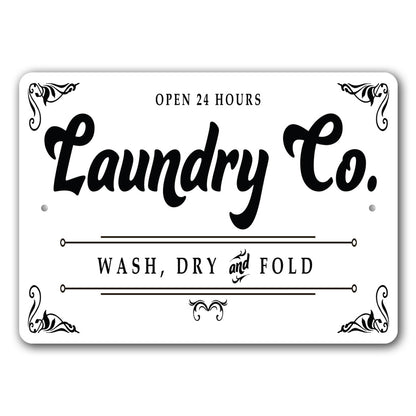 Laundry Company Sign