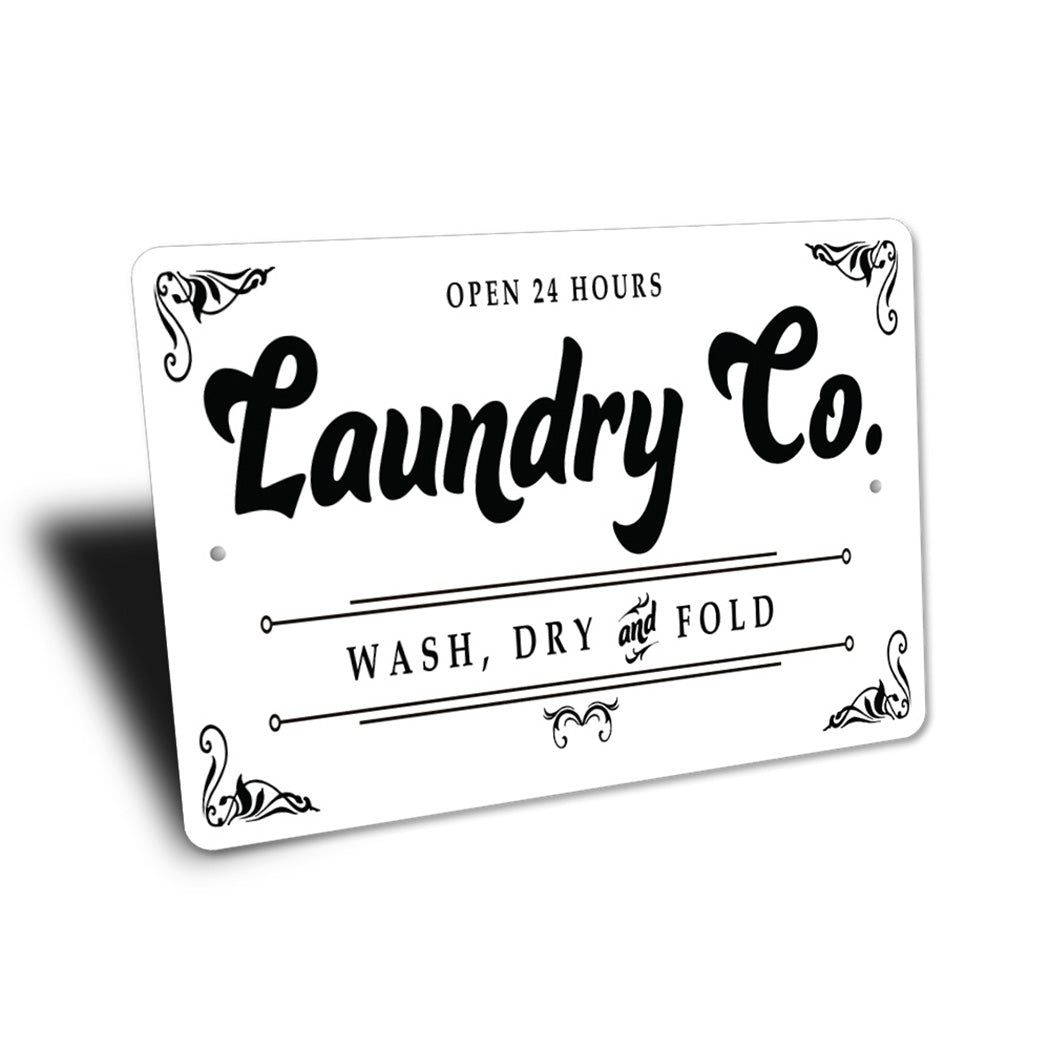 Laundry Company Sign