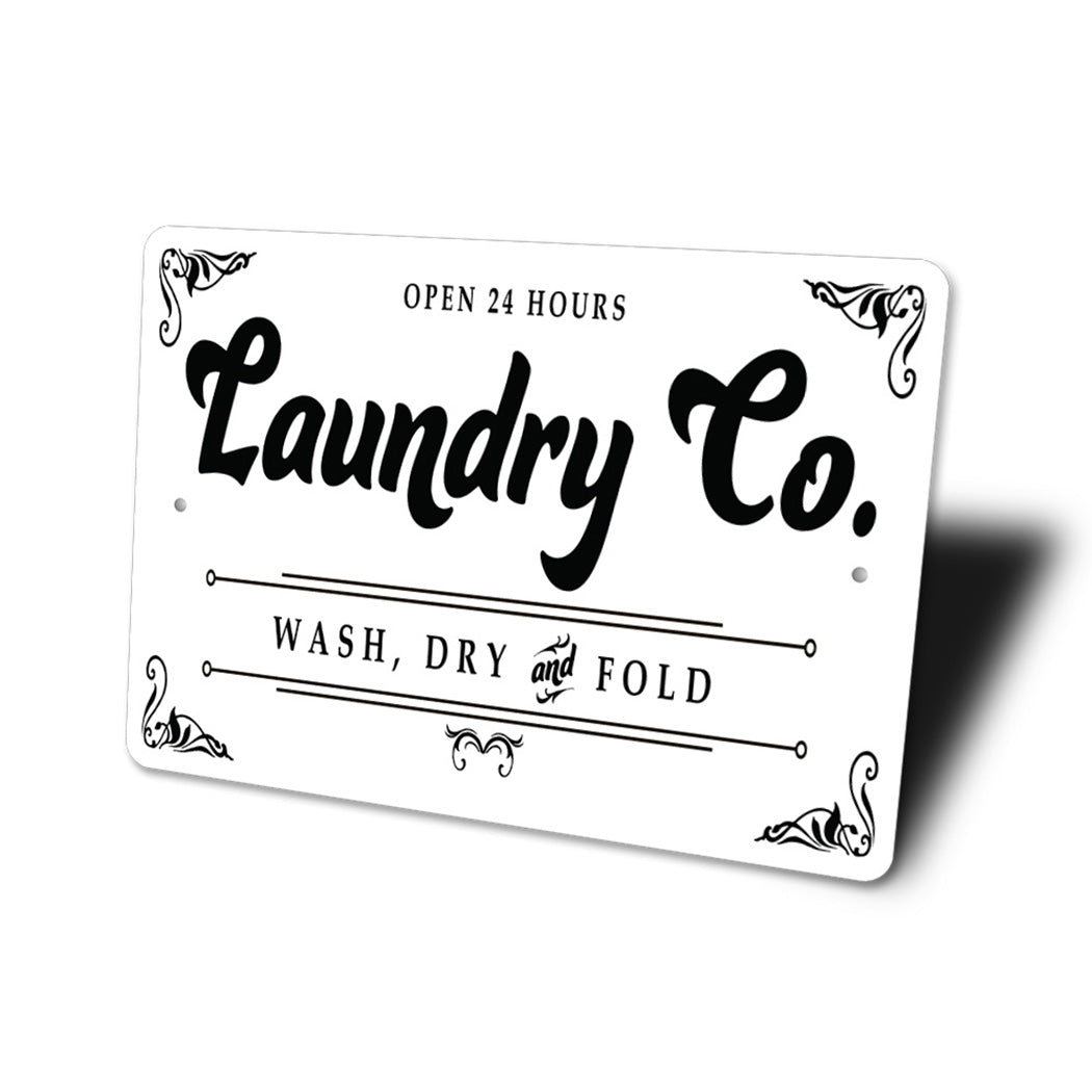 Laundry Company Sign