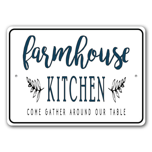 Farmhouse Dining Room Metal Sign