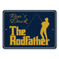 The Rodfather Fishing Metal Sign