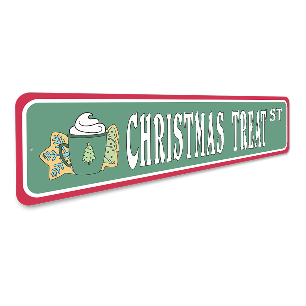 Christmas Treat Street Sign