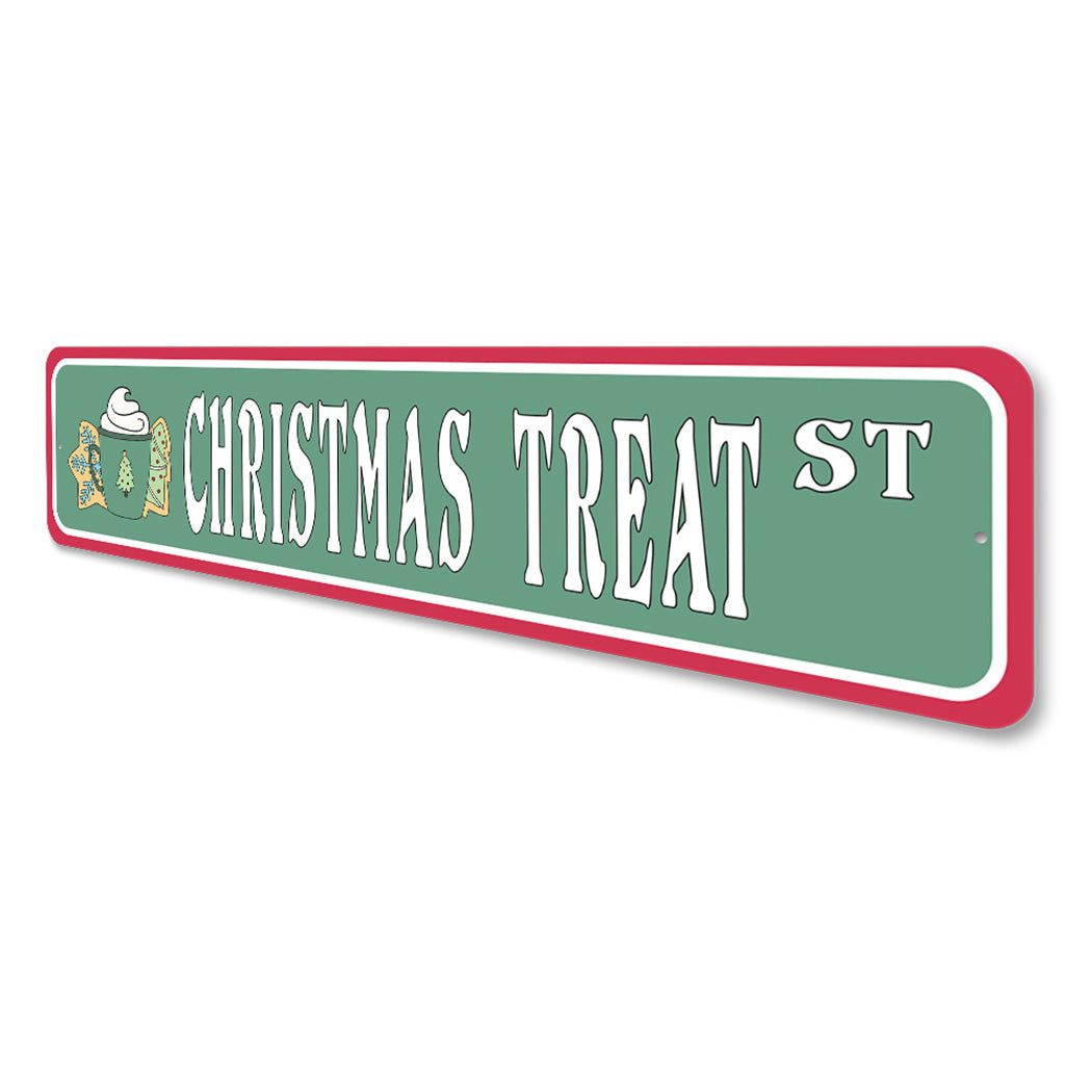 Christmas Treat Street Sign