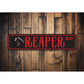 Grim Reaper Street Sign