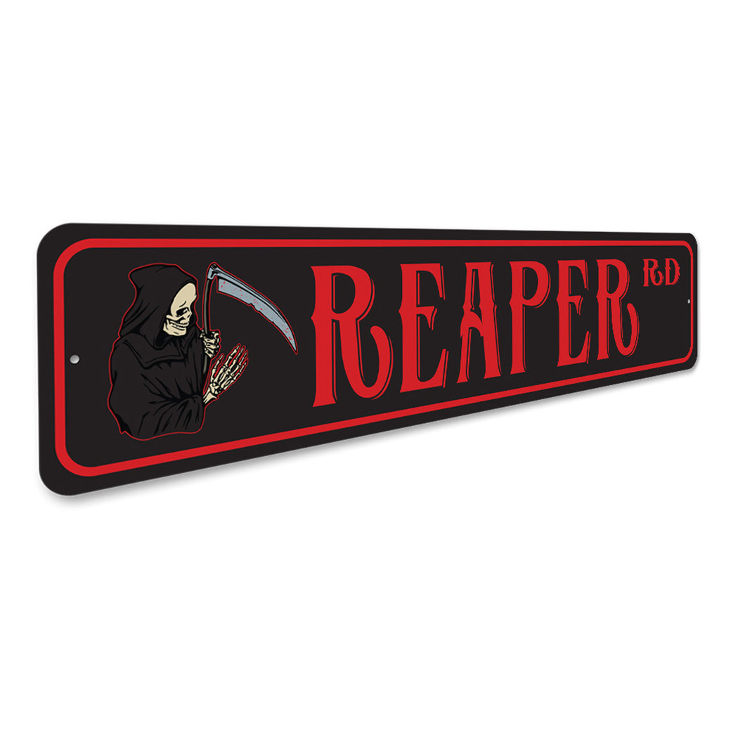 Grim Reaper Street Sign