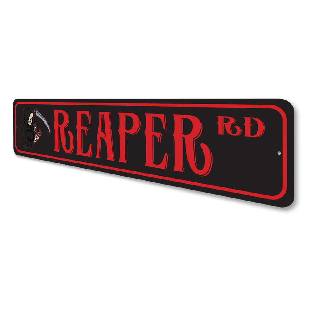 Grim Reaper Street Sign