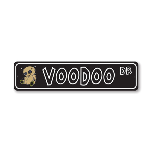 Voodoo Street Sign