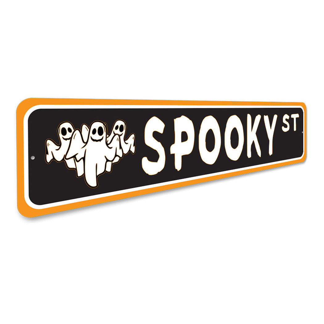 Spooky Street Sign