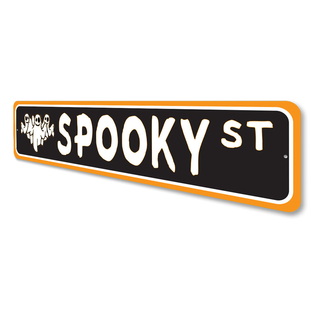 Spooky Street Sign