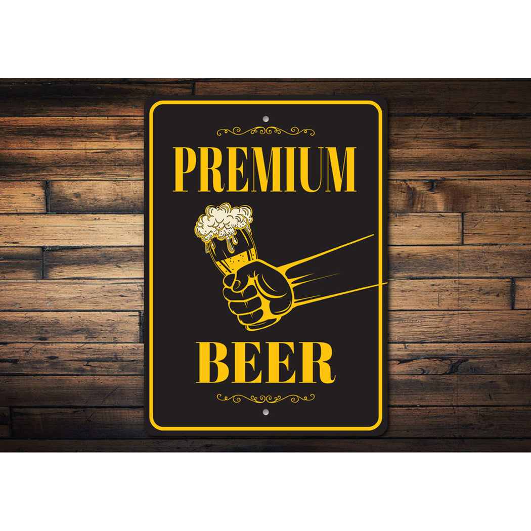 Premium Beer Sign