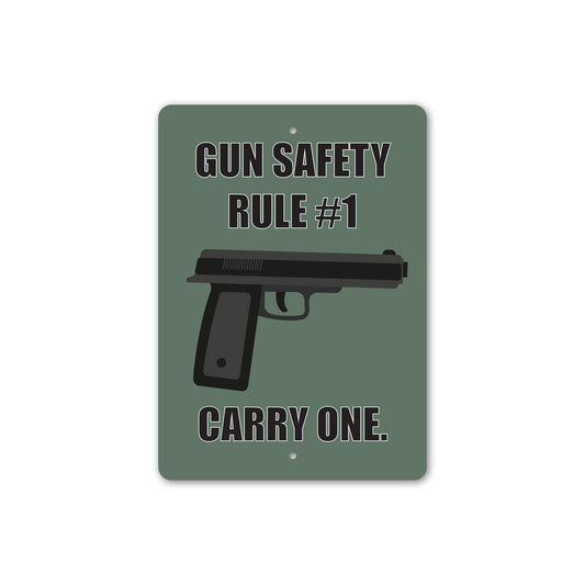 Gun Rule #1 Sign
