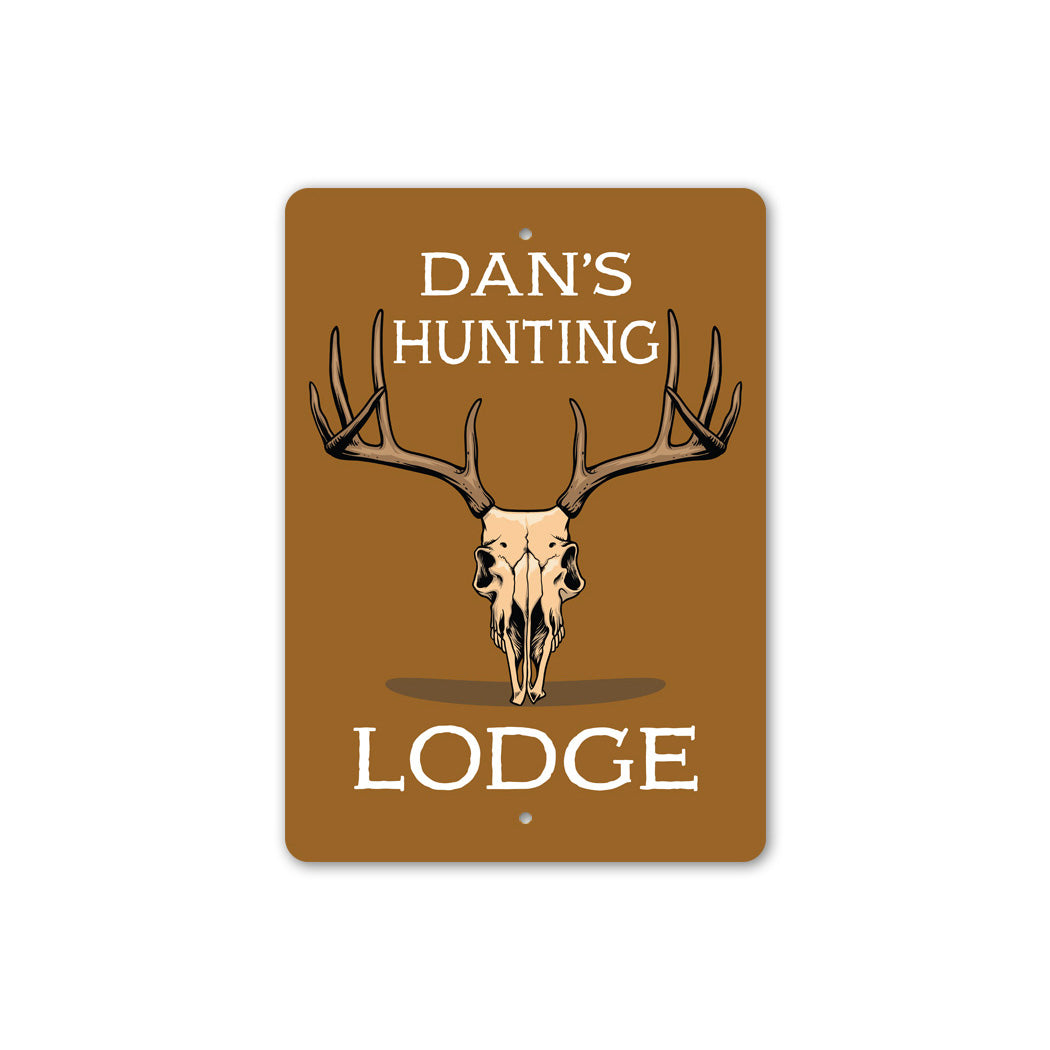 Personal Hunting Lodge Sign