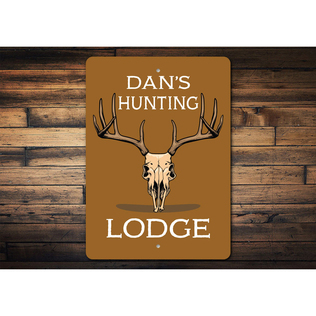 Personal Hunting Lodge Sign