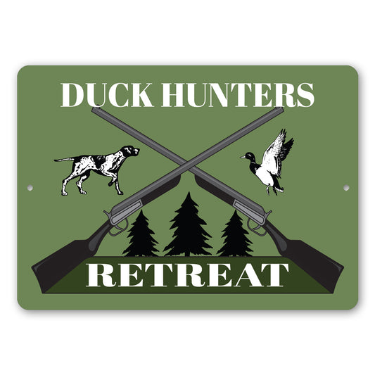 Duck Hunters Sign