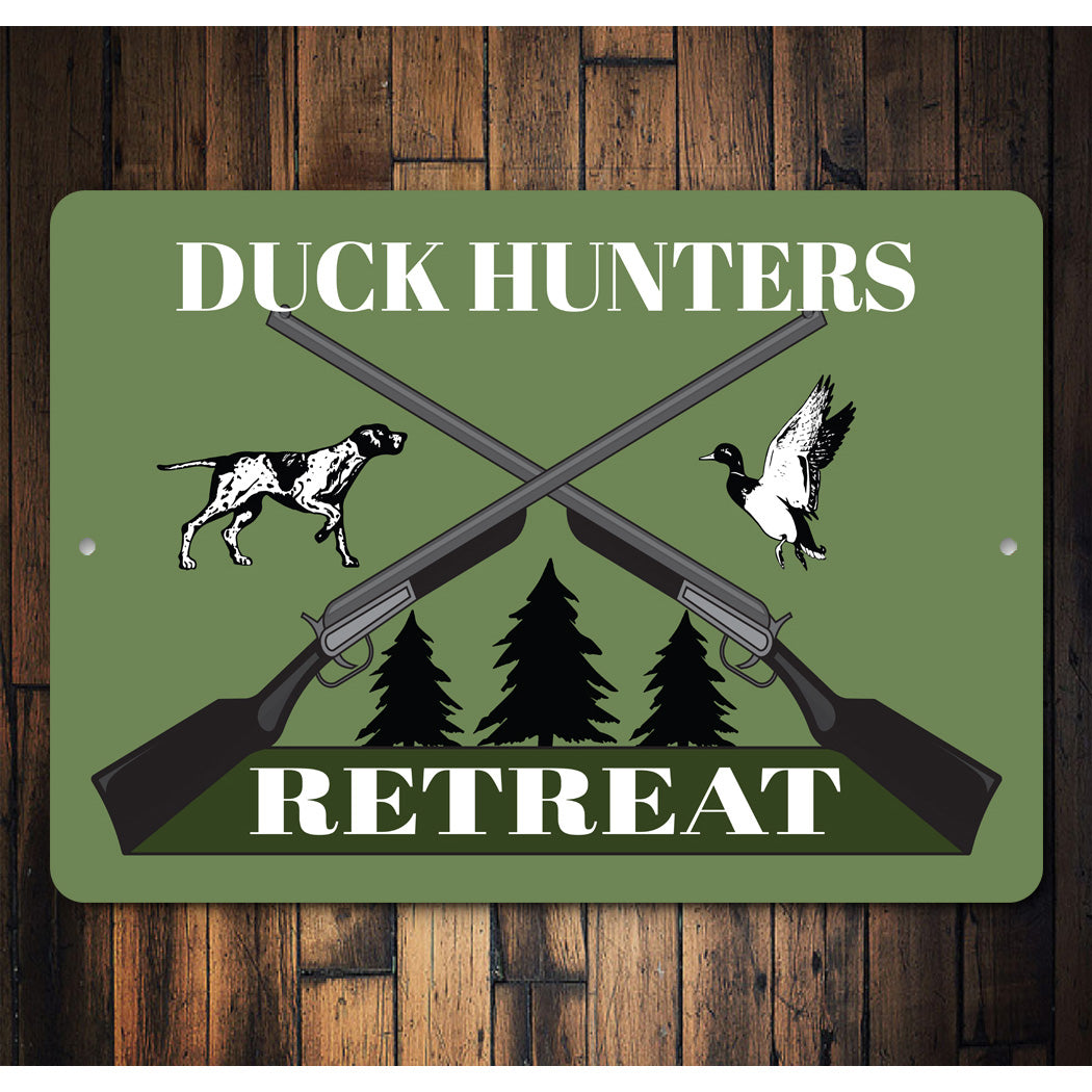 Duck Hunters Sign