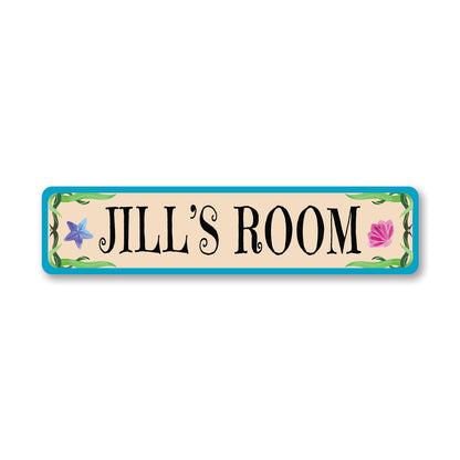 Kid Beach Room Metal Sign Metal Sign