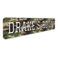 Kid Army Room Sign Sign