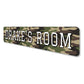 Kid Army Room Sign Sign