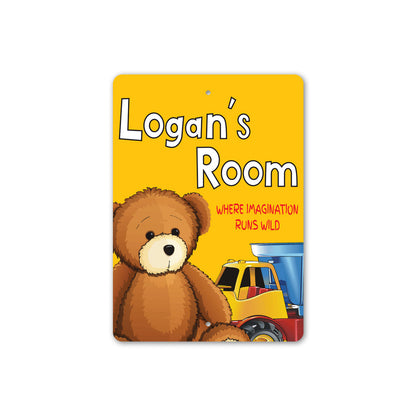Kid Toy Room Sign Sign