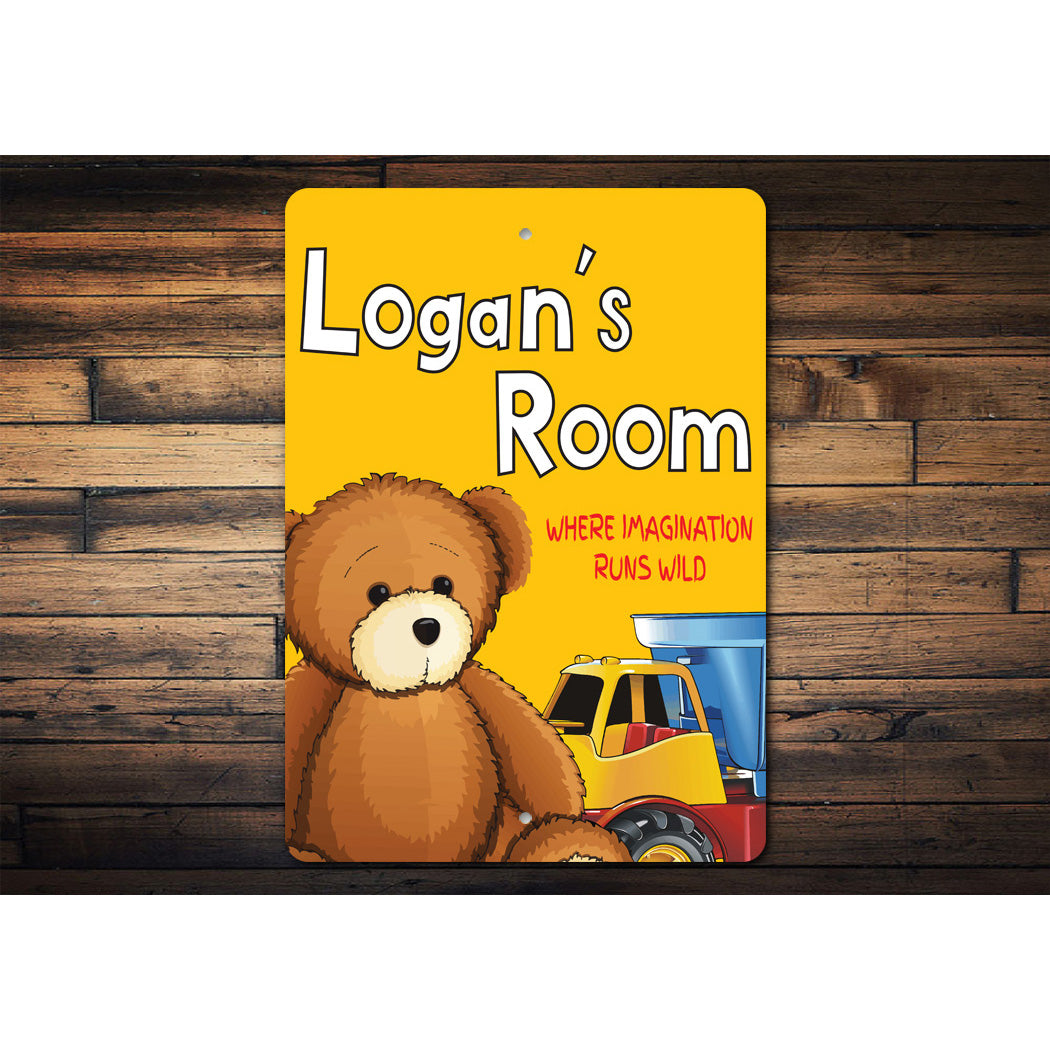Kid Toy Room Sign Sign