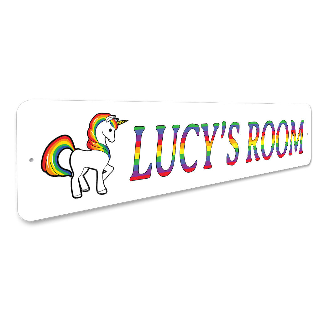 Kid Unicorn Room Sign Sign