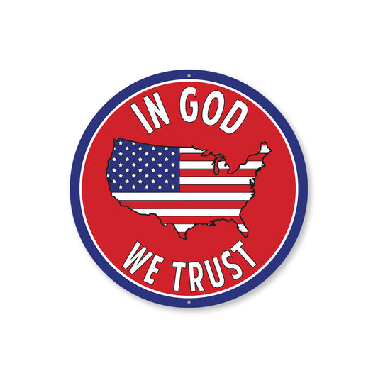 In God We Trust Sign