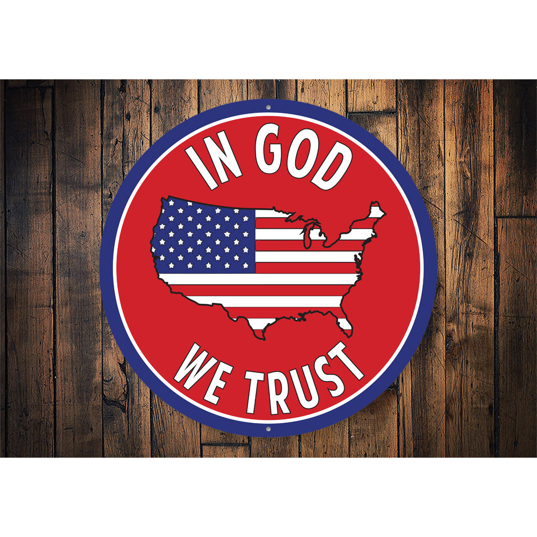 In God We Trust Sign