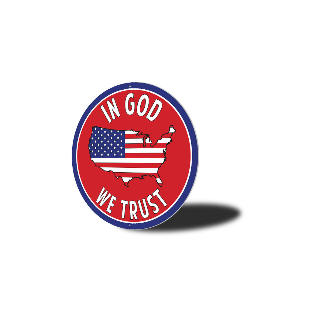 In God We Trust Sign