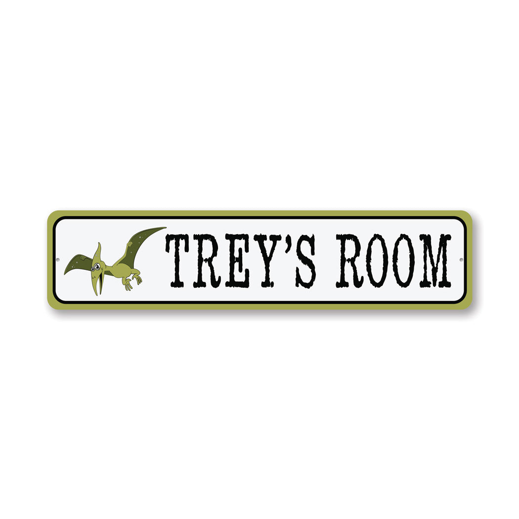 Teridactle Kid Room Sign Sign