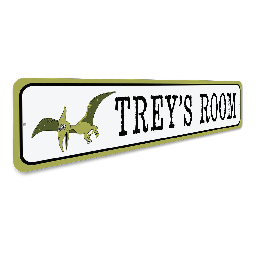 Teridactle Kid Room Sign Sign