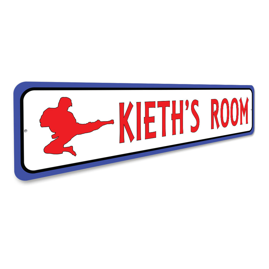 Karate Kid Room Sign