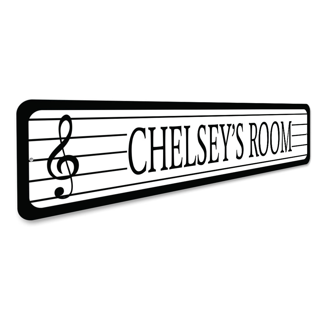 Kid Singing Room Sign