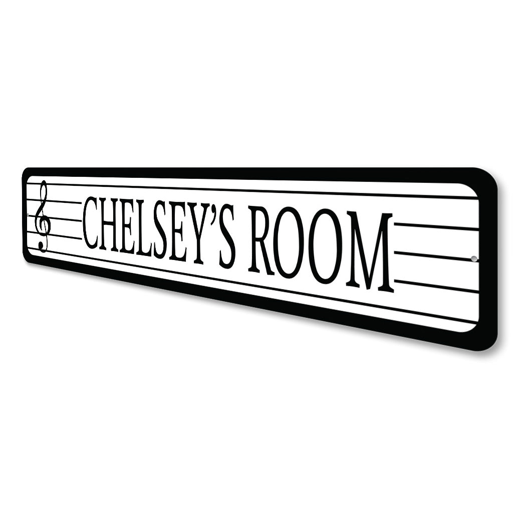 Kid Singing Room Sign