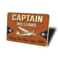 Captain Last Name Sign Sign