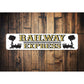 Railway Express Sign