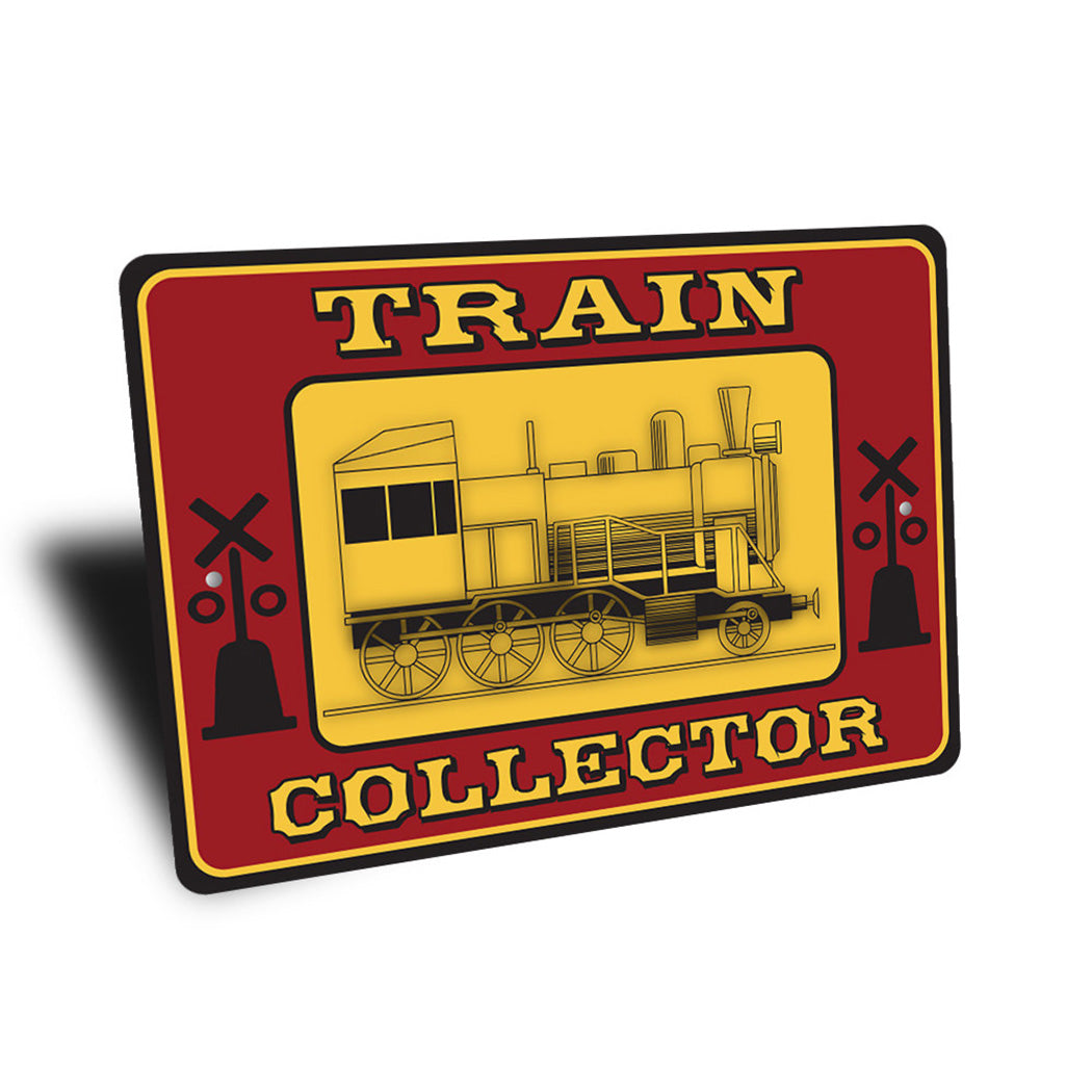 Collecter Signs Classic Train Collector Metal Sign – Lizton Sign Shop Wholesale