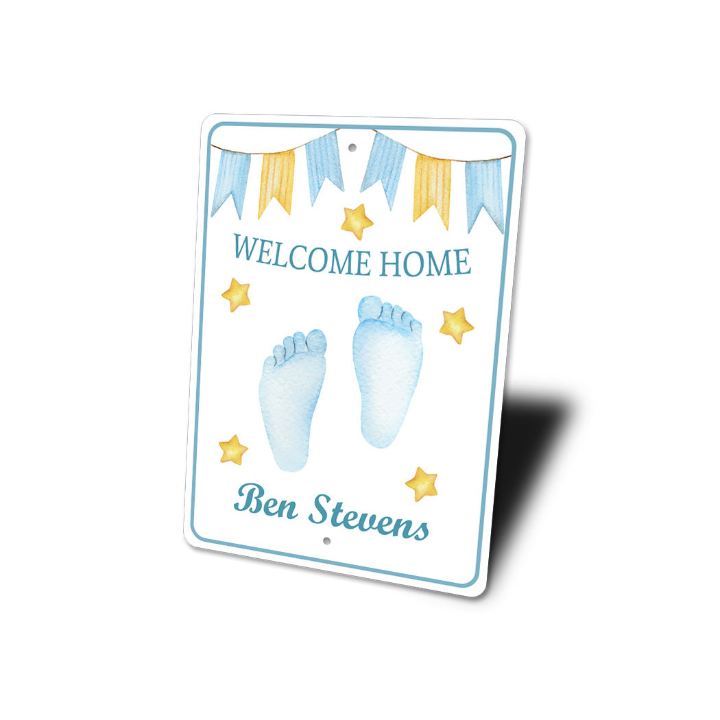Welcome Home Baby Sign Sign