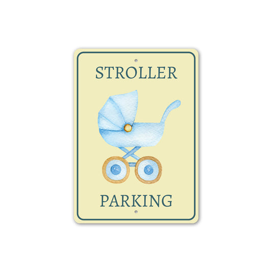 Stroller Parking Sign