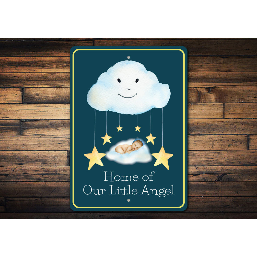 Home Of Our Little One Sign