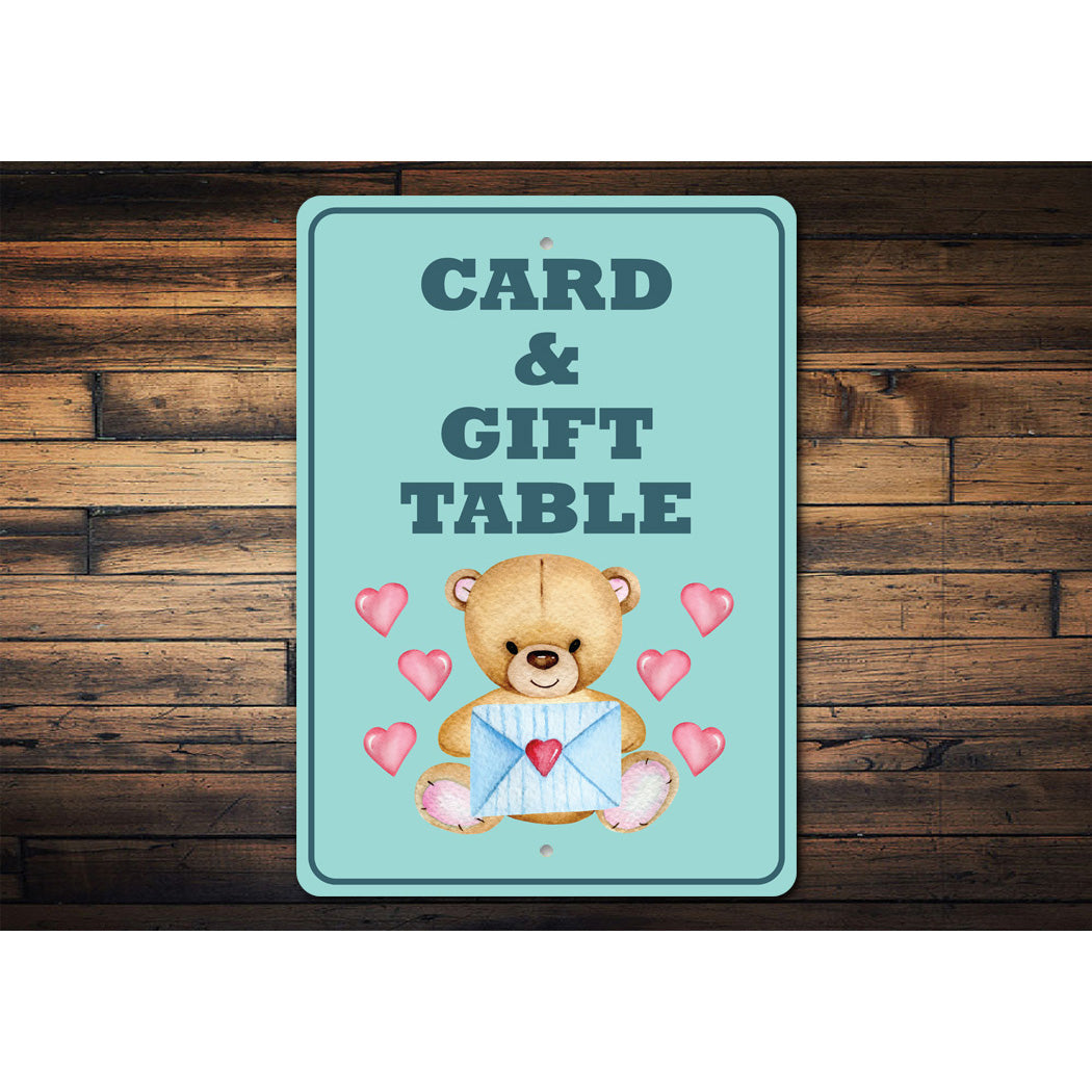 Card And Gift Table Sign